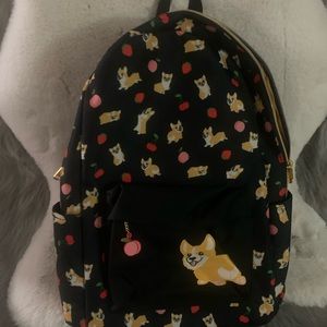Loungefly x hot topic corgi backpack